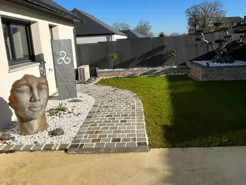 pose de cloture Broons-5